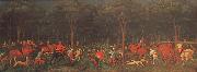 unknow artist The Hunt of all 15th-century china oil painting artist